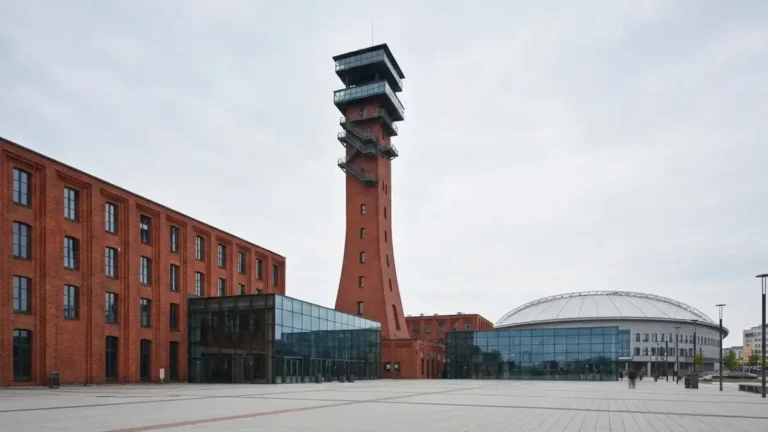 Wieża widokowa Muzeum Śląskiego w Strefie Kultury w Katowicach