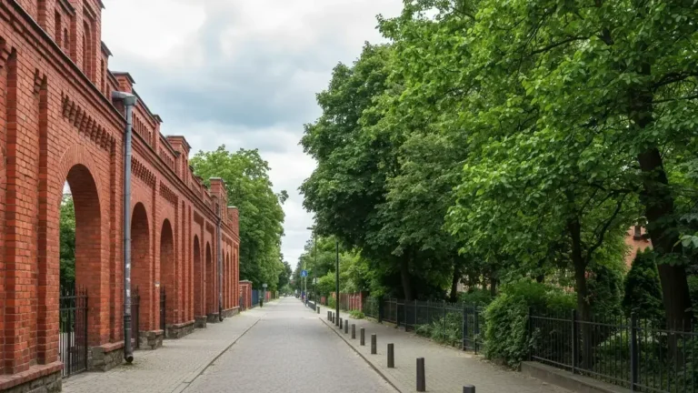 Ceglane familoki i zielony Giszowiec jako kontrast dwóch historycznych osiedli Katowic