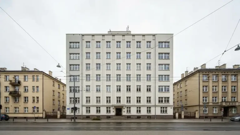 Modernistyczny Drapacz Chmur przy Żwirki i Wigury w centrum Katowic