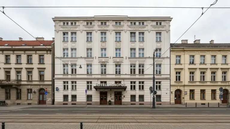 Gmach dawnego hotelu Monopol w Katowicach - secesja w centrum