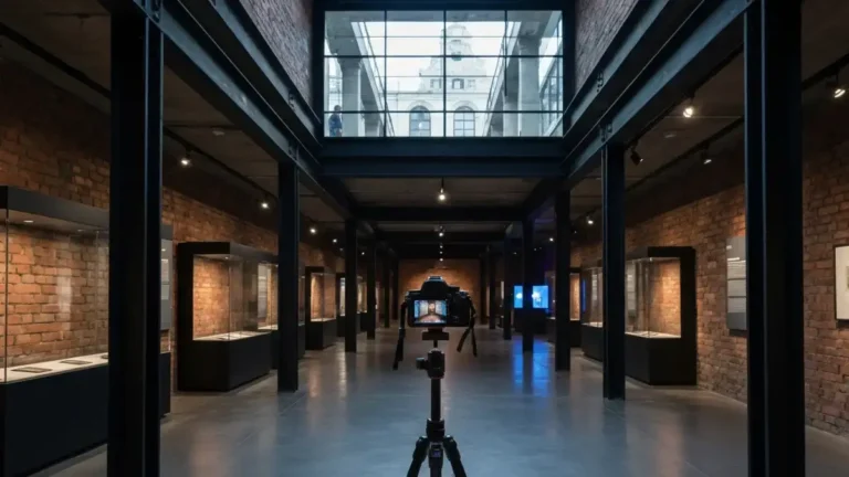 Jak fotografować wnętrza Muzeum Śląskiego w dawnej kopalni